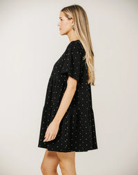 Brunette the Label Tiered Dress