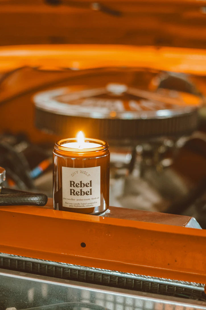 Shy Wolf Rebel Rebel soy candle