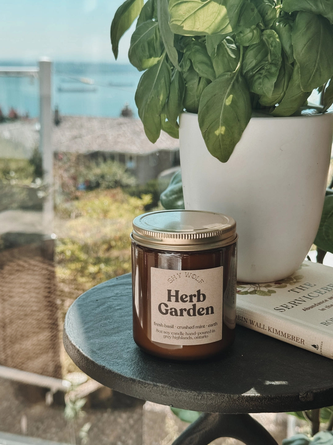 Shy Wolf Candles Herb Garden Soy Candle