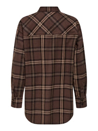 Only Julianna Check Loose Top