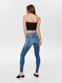 Only Vicky Lace Cropped Top Bra