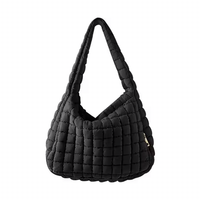 Freyja Quilted Hobo Bag