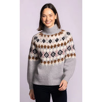 Pink Martini Tatum Sweater - Grey