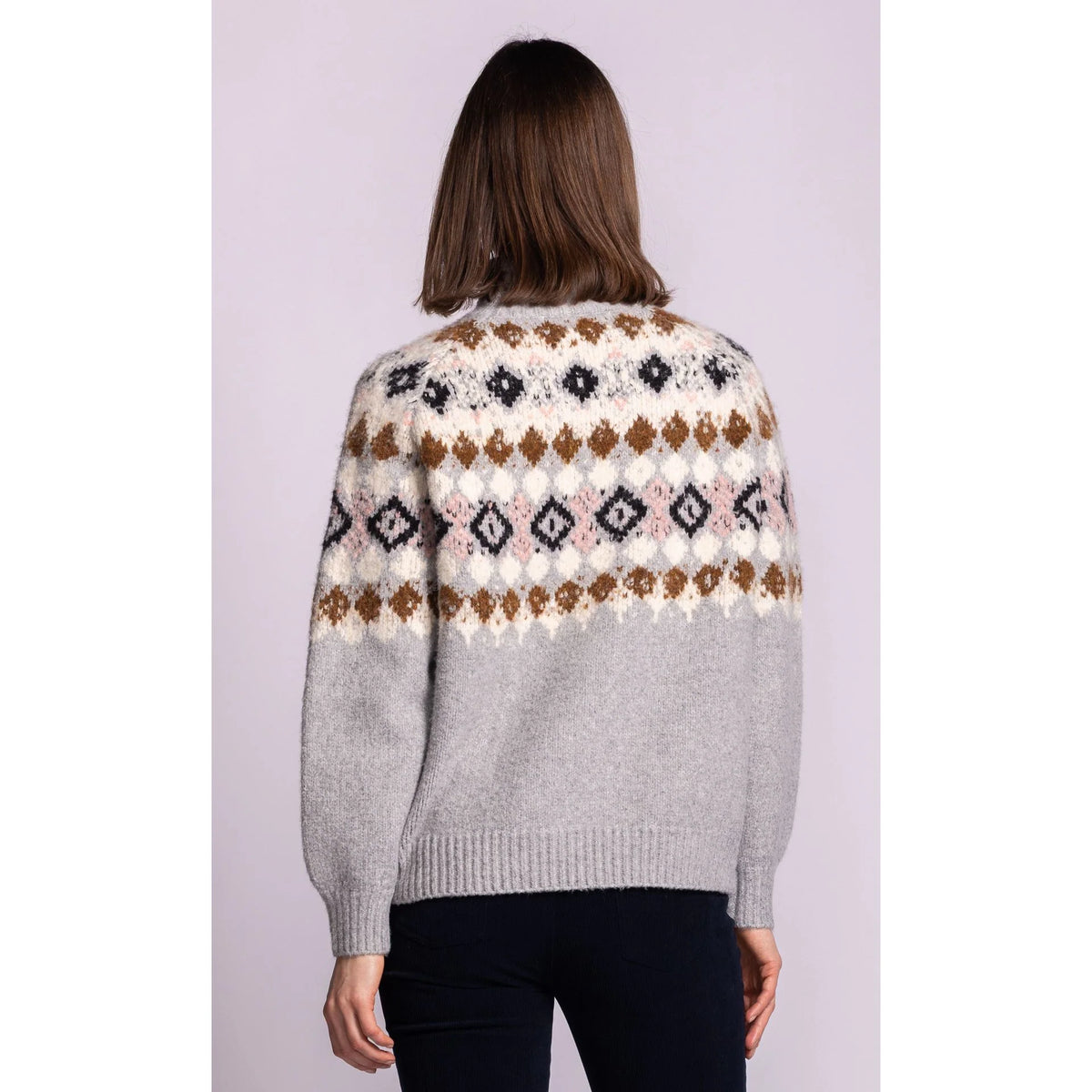 Pink Martini Tatum Sweater - Grey