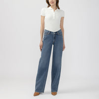 Silver Jeans V Front Wide Leg - Rooted