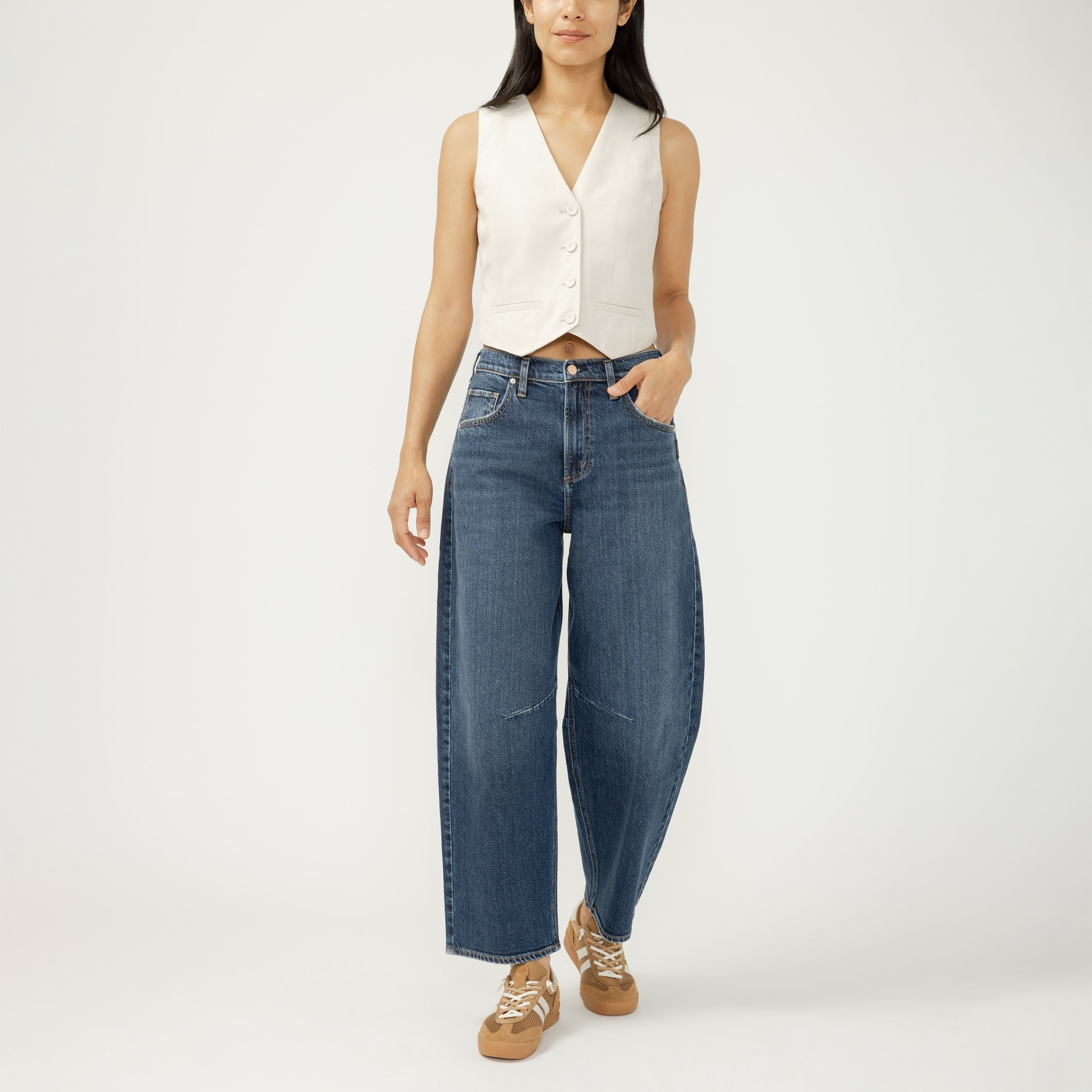 Silver Jeans Barrel Leg Islington