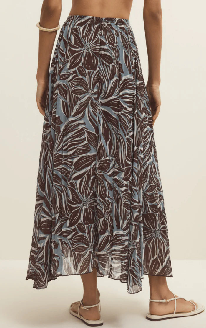 Z Supply Vitoria Zinn Floral Maxi Skirt