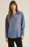 Z Supply Colbie Chambray Top