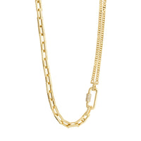 Pilgrim BE Cable Chain Gold Plated Necklace