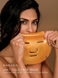 Hadaka 24Kt Gold Face Mask as seen on CTV