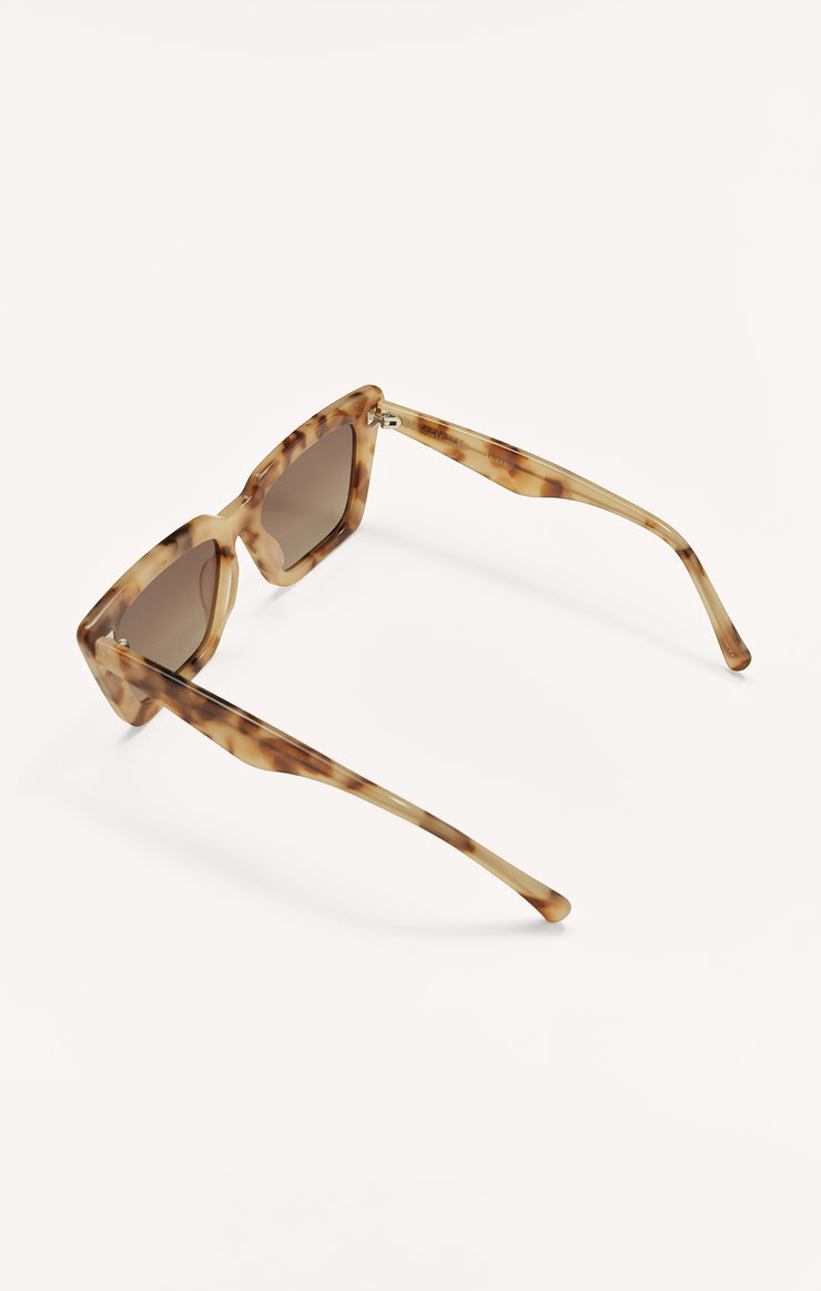 Z Supply Feel Good Sunglasses in Blond Tortoise
