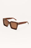 Z Supply Early Riser Sunglasses in Brown Tortoise