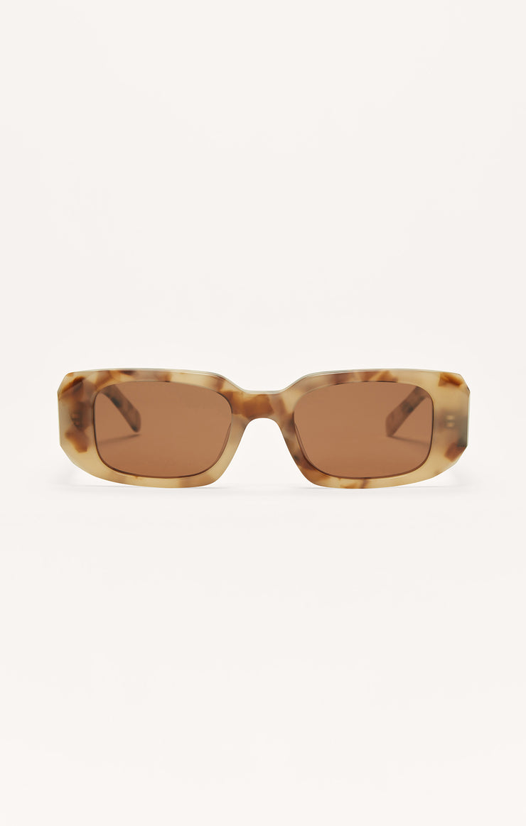 Z Supply Off Duty Sunglasses in Blonde Tortoise